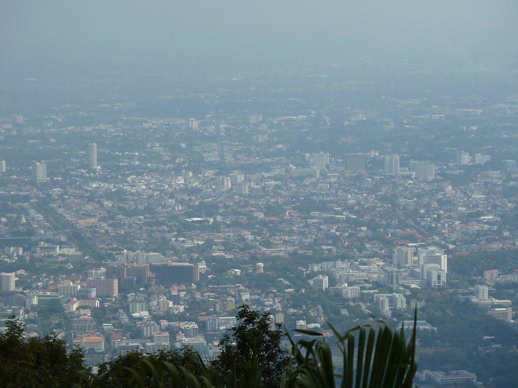 Chiang Mai viewed from Wat Phrathat Doi Suthep