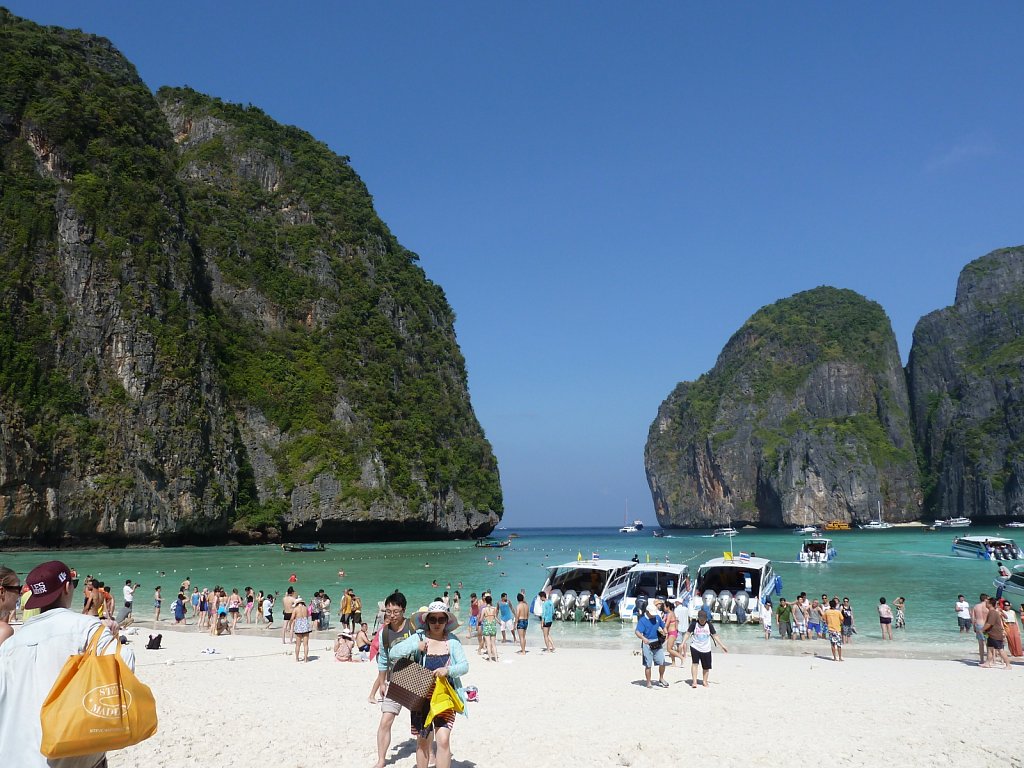 Maya bay ("The Beach") at Ko Phi Phi