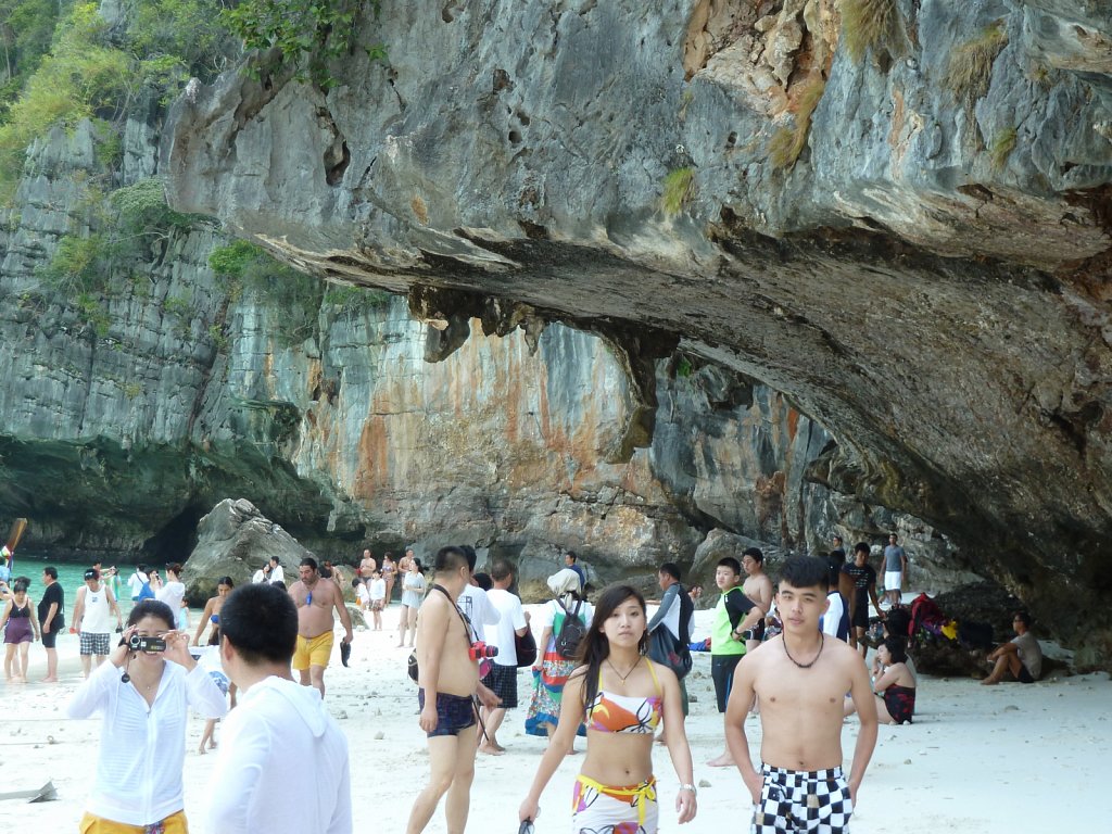 Maya bay ("The Beach") at Ko Phi Phi
