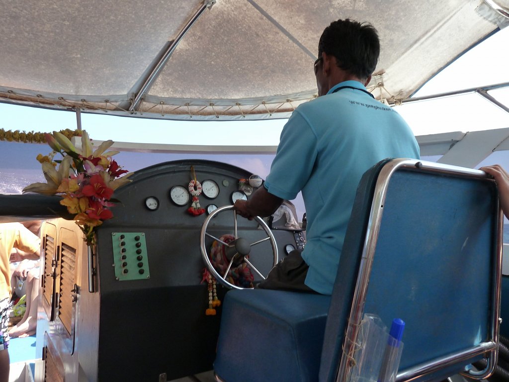 Captain of the speed boat