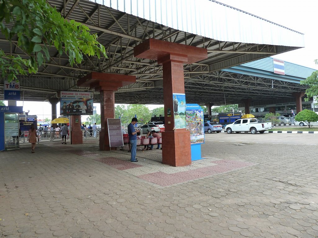 Border Thailand-Laos in Nong Khai
