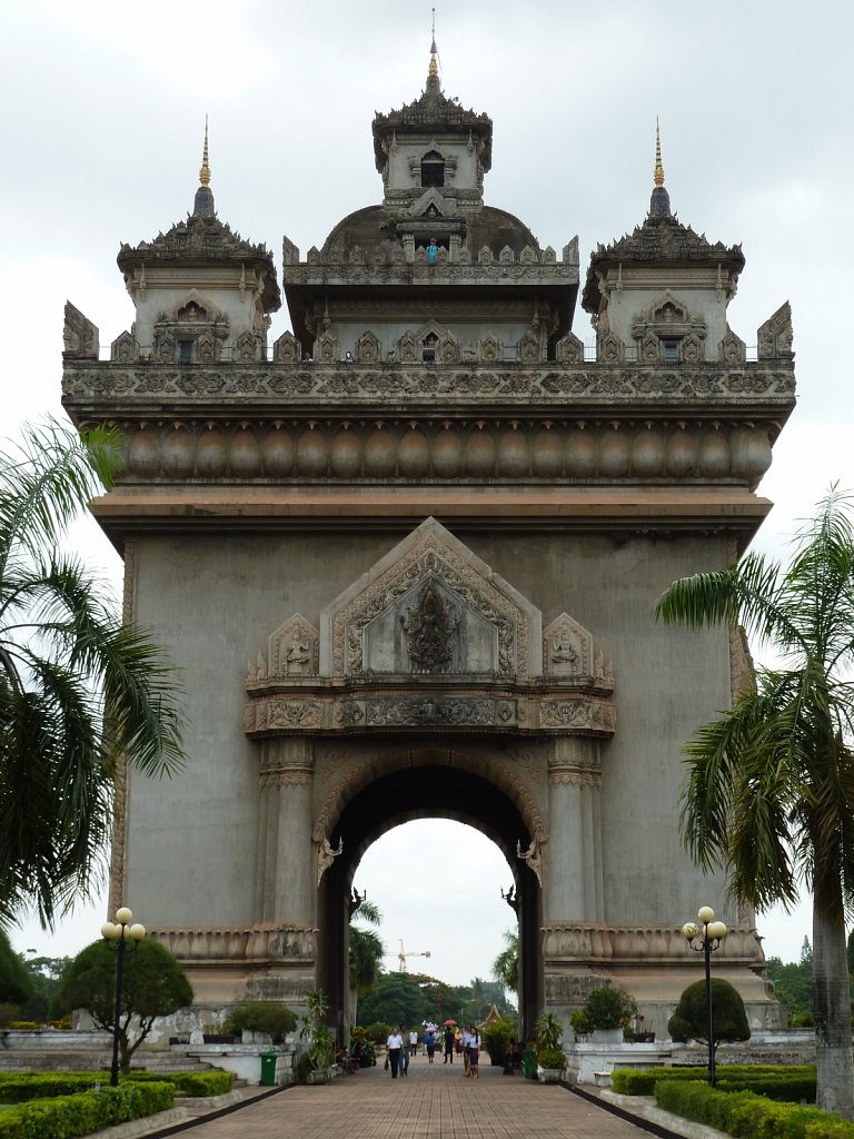 Patuxai - Vientianes Arc de Triomphe