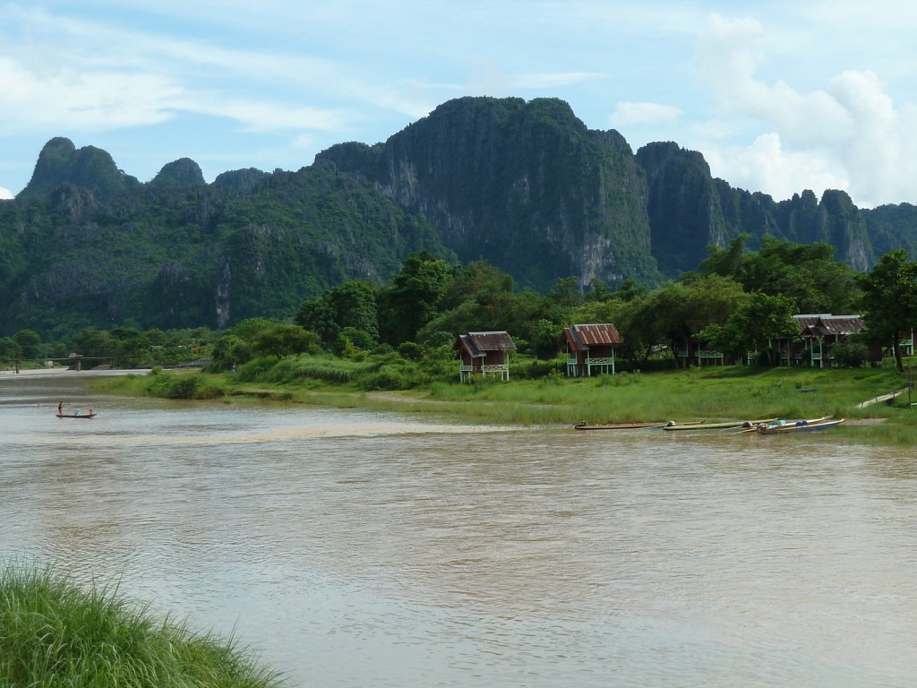 Landscape in Vang Vieng