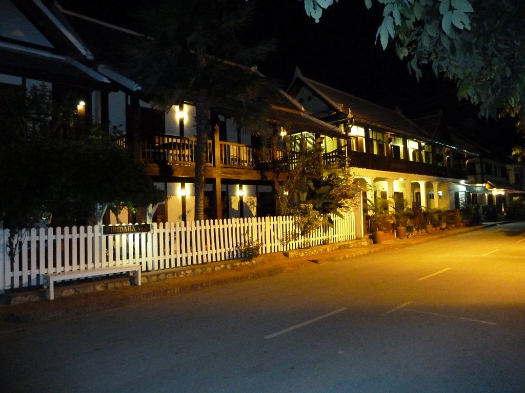 Nice houses in the old town of Luang Prabung