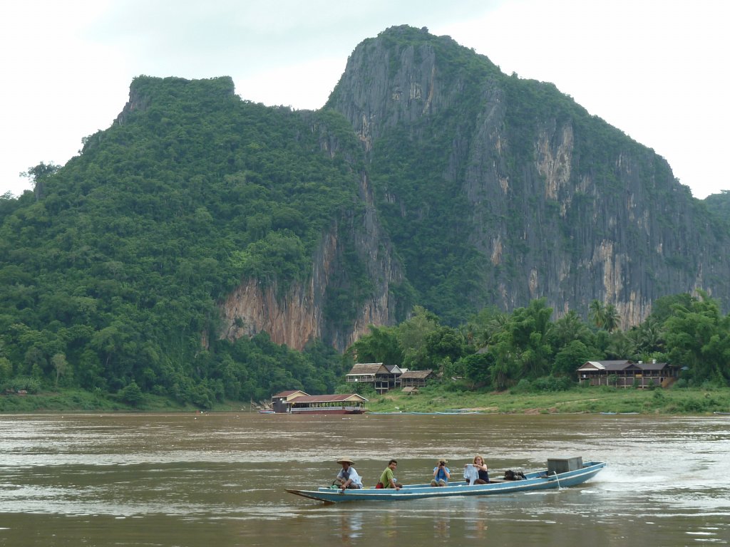 View from from Pak Ou cave