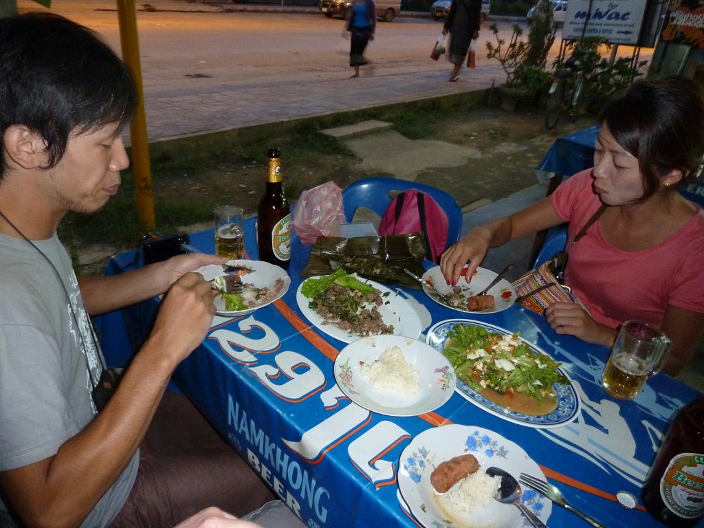 Dinner with friends from Japan