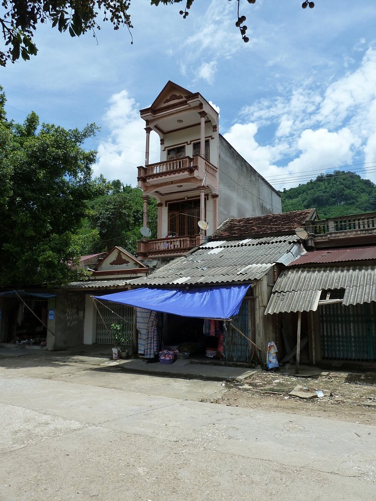 Typical houses in Vietnam