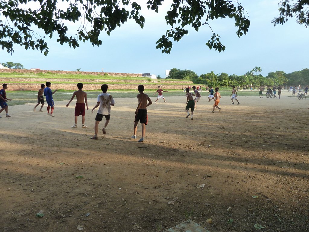 Soccer in the park