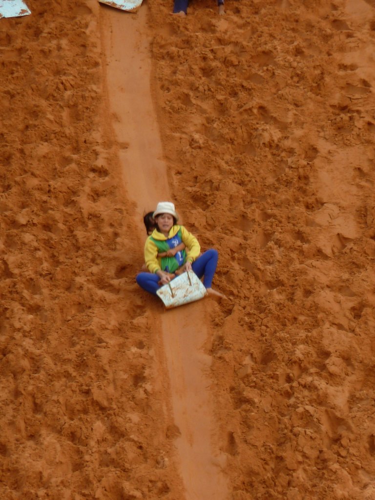 Sleeding in the dunes of Mui Ne