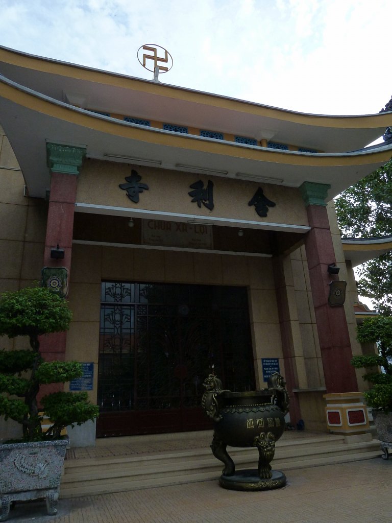 Swastika on a temple