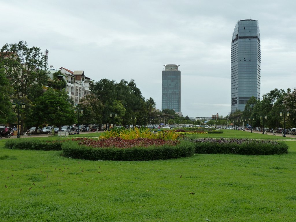 High-rise buildings in Phnom Penh