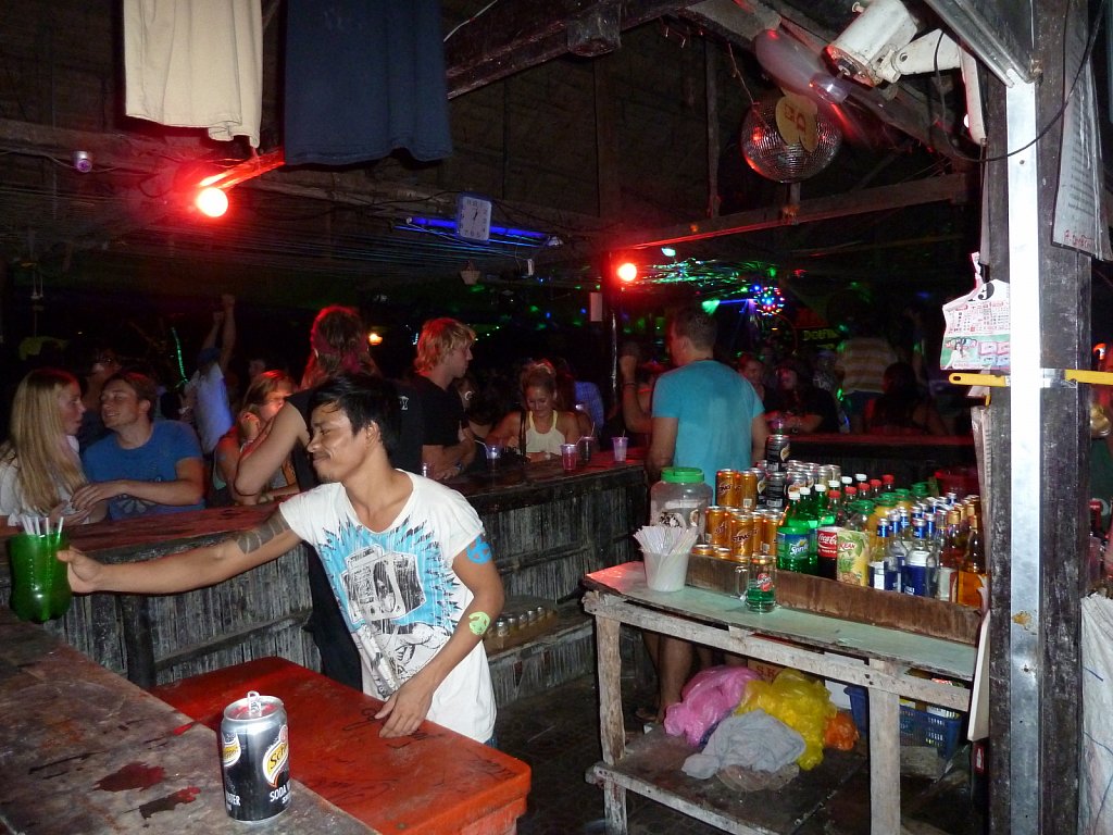 Beach bar in Sihanoukville