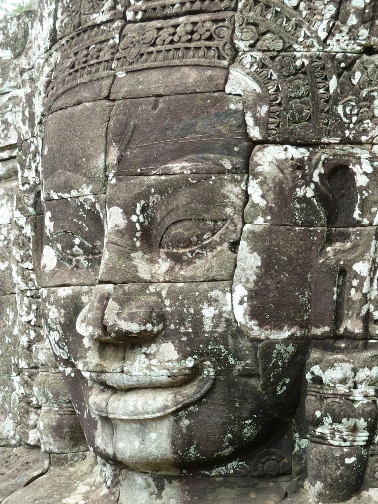 Face at Bayon temple