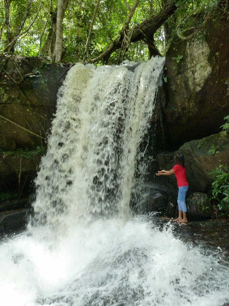 Kbal Spean waterfall