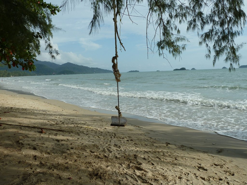Swing at the Klong Prao beach