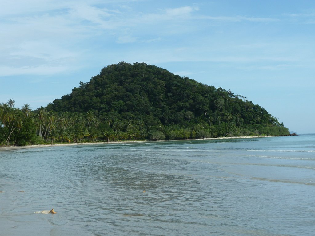Long Beach in the South of Ko Chang