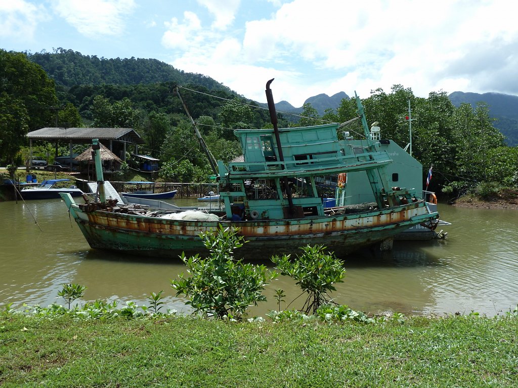 Fishing boat at the East coast of Ko Chang