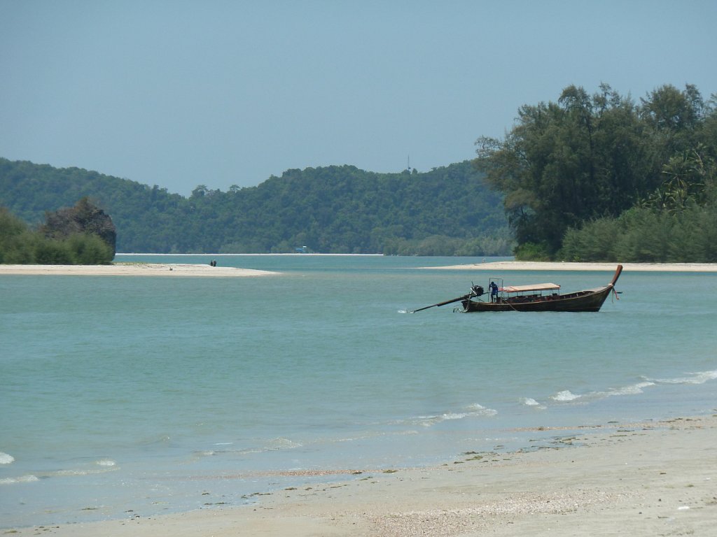 Beach in the West of Aonang