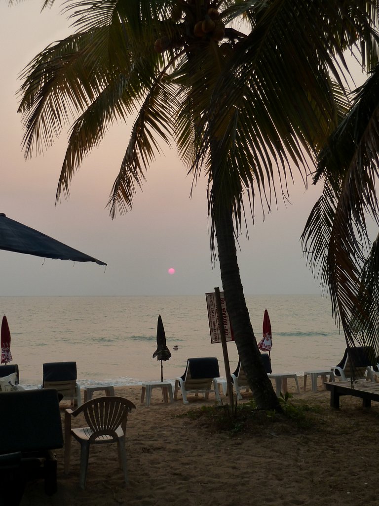 Sunset at Bang Niang Beach