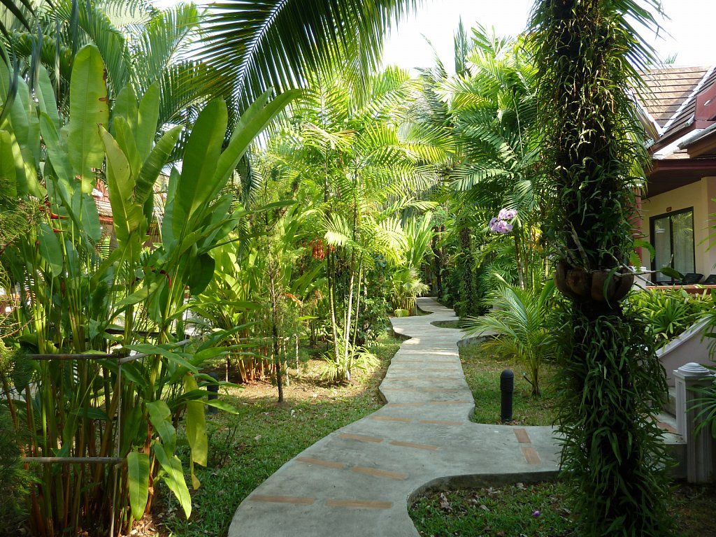 Courtyard area of the Fanari Khaolak Resort
