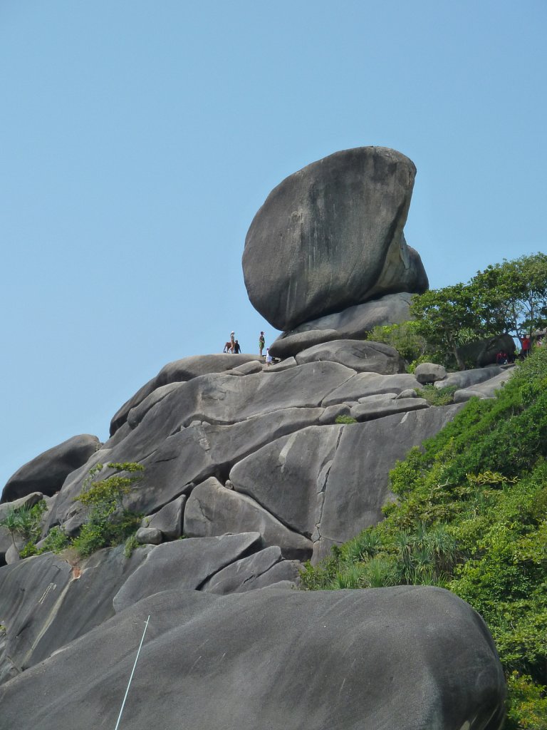 Sailing Rock formation at Ko Similan