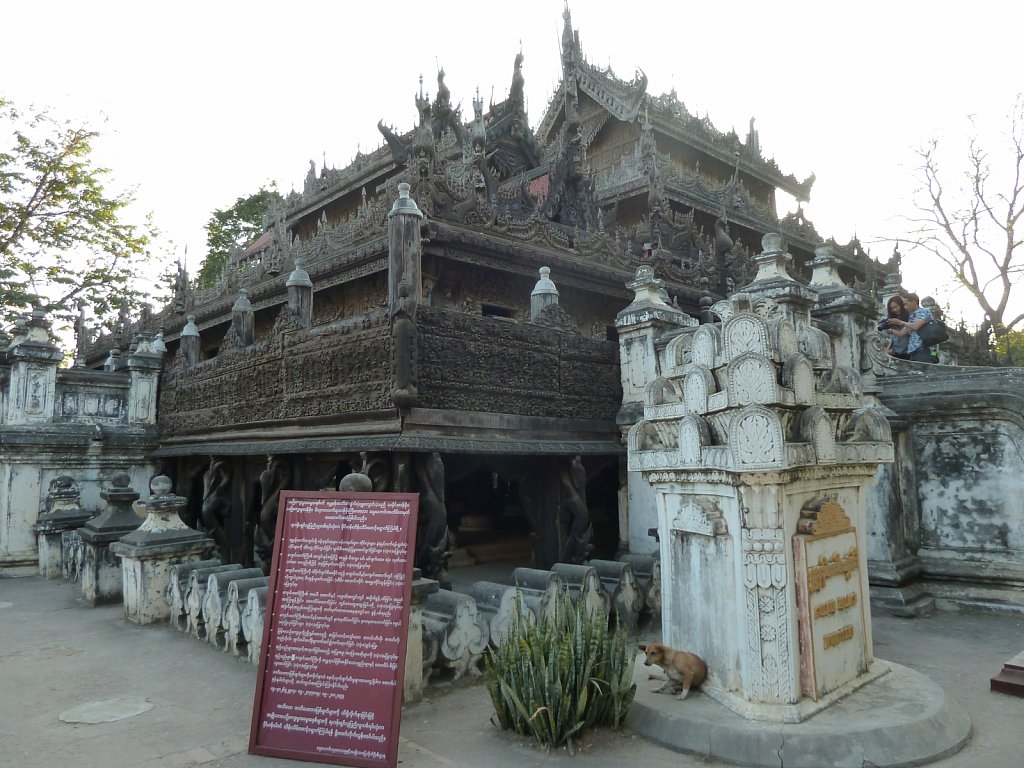 Shwenandaw Monastery in Mandalay