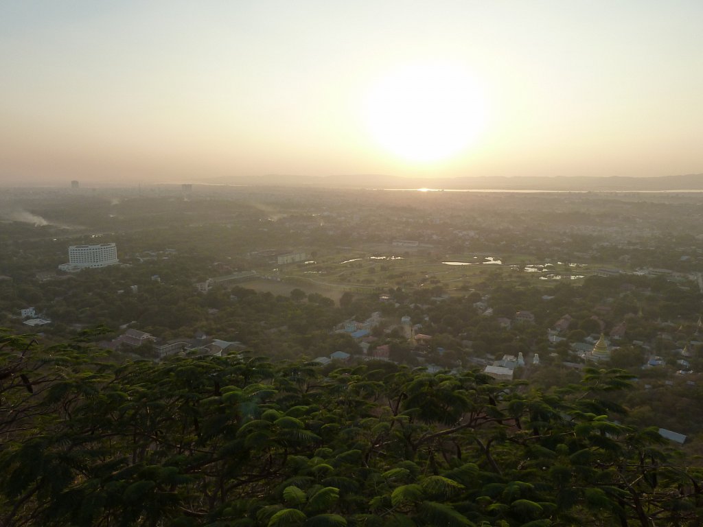 Outlook from Mandalay Hill
