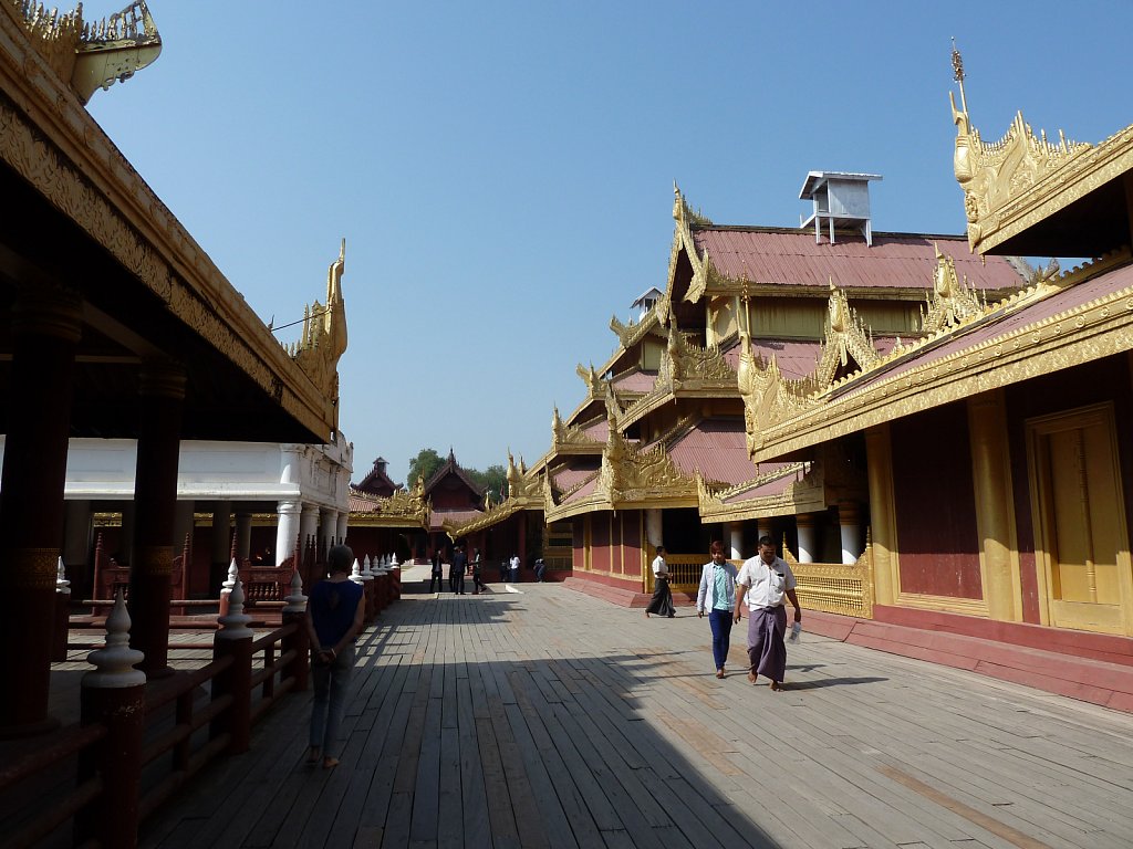 Halls of the Mandalay Palace