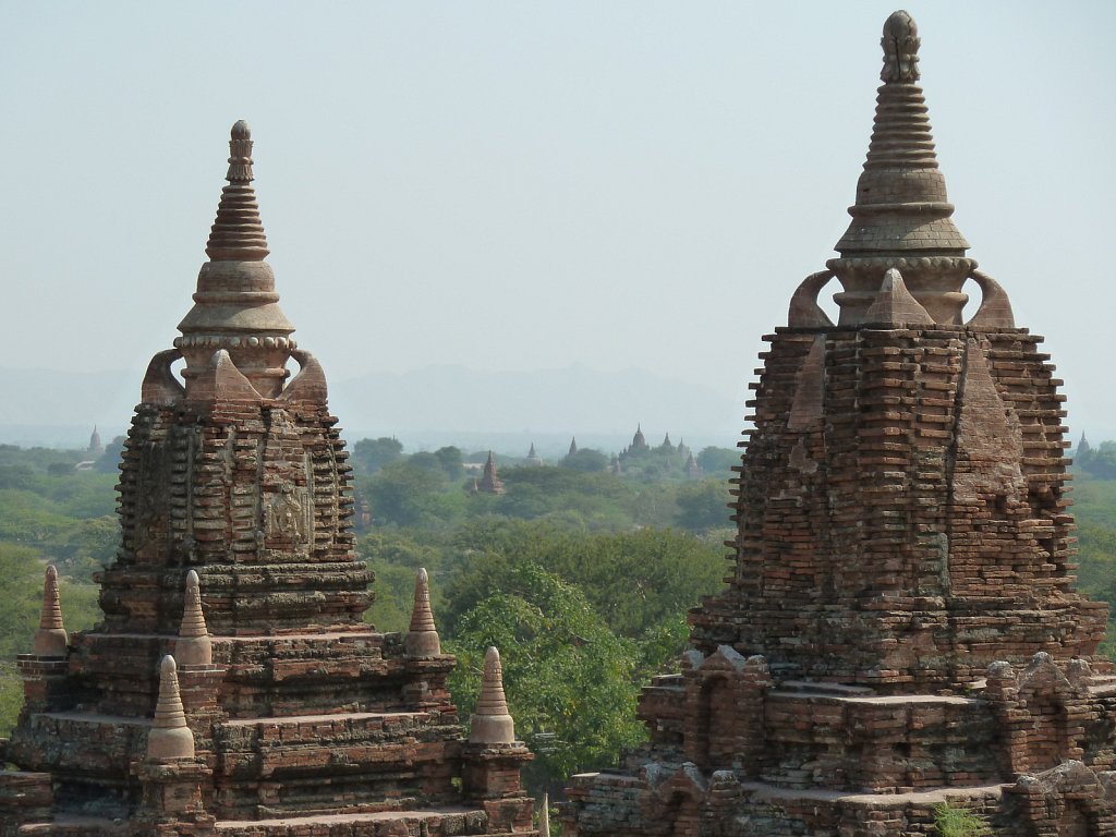 View from Somingyi Kyaung Pagoda