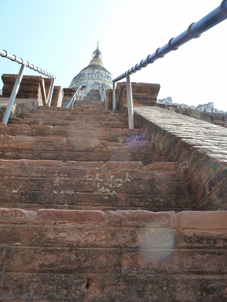 Stairs of the Shwesandaw Pagoda