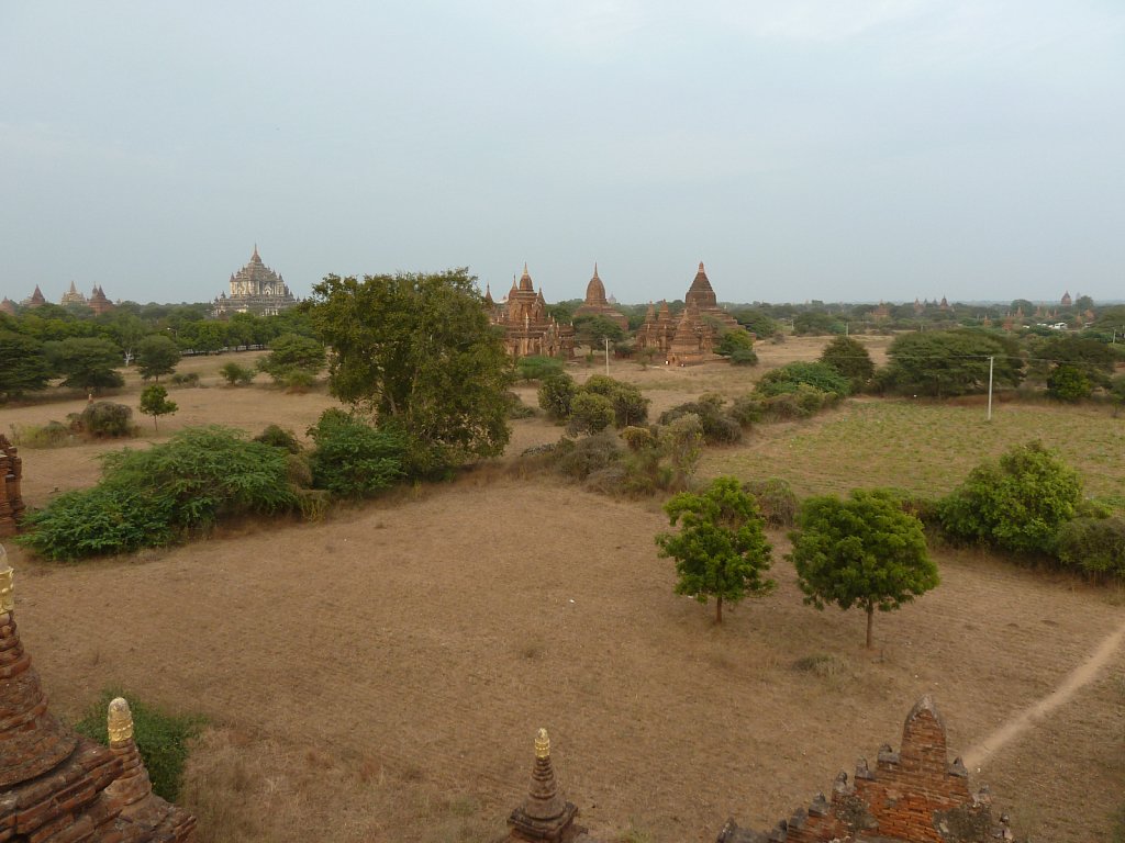 Outlook from a small temple
