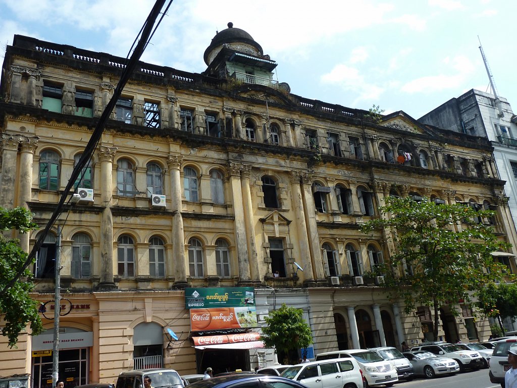 Colonial house in Yangon