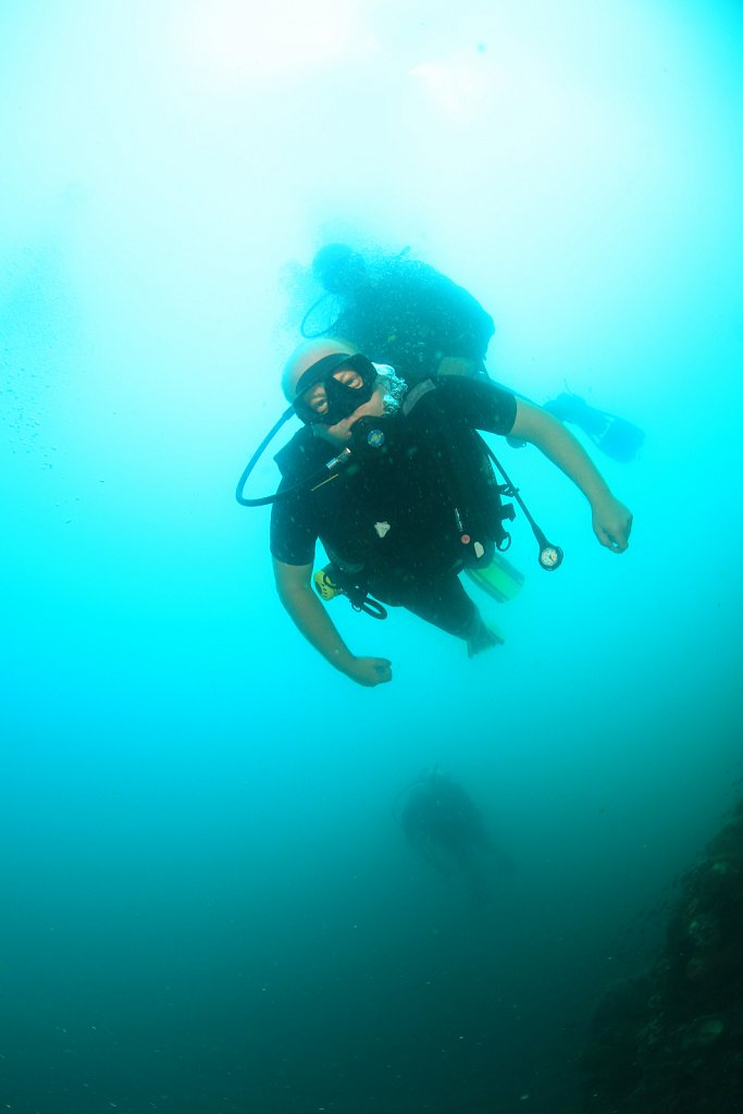 First Scuba dive