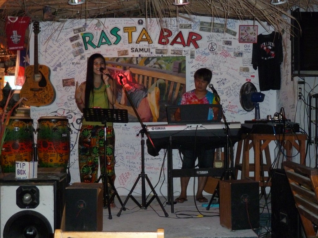 Live music in "Rasta Bar"